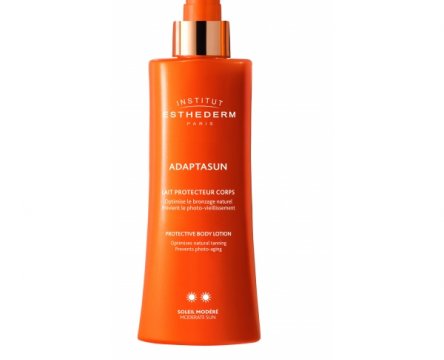 ESTHEDERM ADAPTASUN BODY MILK NORMAL OR STRONG SUN - telové mlieko s podporou opálenia pre normálne a silné slnko 200ml