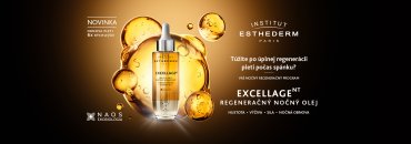EXCELLAGE regeneračný nočný olej - exkluzívna novinka od Esthederm