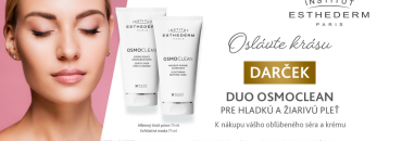Získajte až 2 darčeky Osmoclean v hodnote 92 € pre hladkú a žiarivú pleť